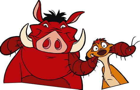 The Lion King Clipart Grub Timon And Pumbaa Png Transparent Cartoon | Images and Photos finder