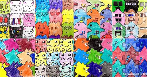 Tessellation Monsters 2.0 (5th) | Art with Mrs. Nguyen