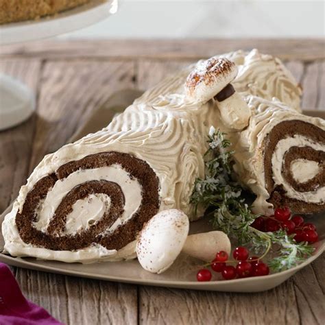 Gluten-Free Mocha Yule Log Recipe - EatingWell