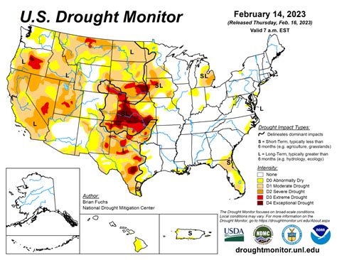 U.S. Drought: Weekly Report for February 14, 2023 | National Centers for Environmental ...