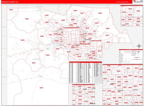 Discovering Maricopa Zip Code Map In 2023 - World Map Colored Continents