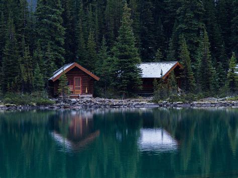 Cabins On The Lake Photograph by Marwan Alsaedi