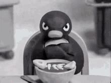 Angry Penguin Gif