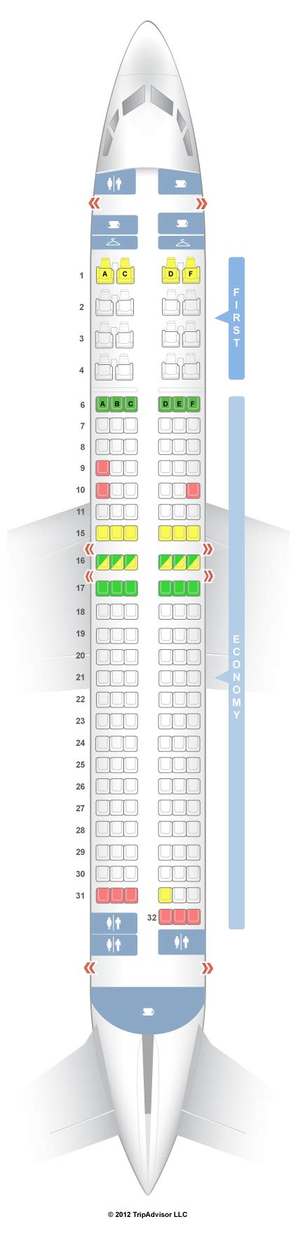 SeatGuru Seat Map Alaska Airlines