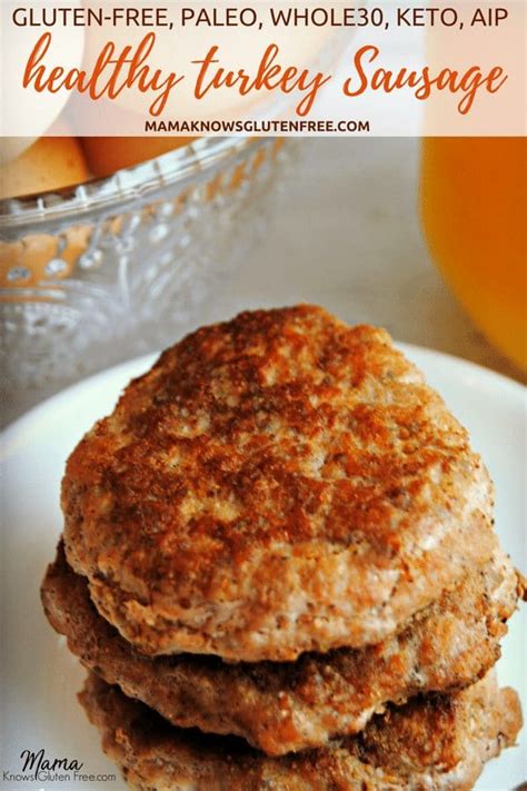 Homemade Turkey Sausage Patties {Gluten-Free, Paleo, AIP, Whole30} - Mama Knows Gluten Free