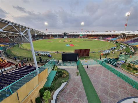 National Stadium Karachi in the city Karachi