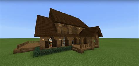 Minecraft Spruce Wood House Ideas and Design