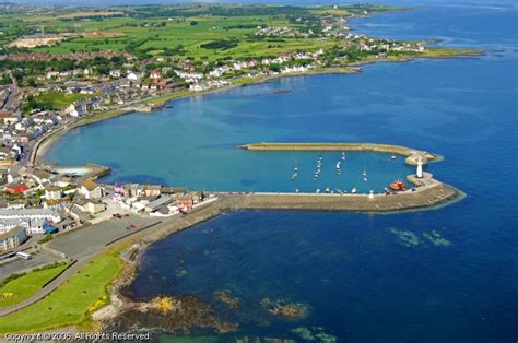 Donaghadee Harbour in Donaghadee, Northern Ireland, United Kingdom