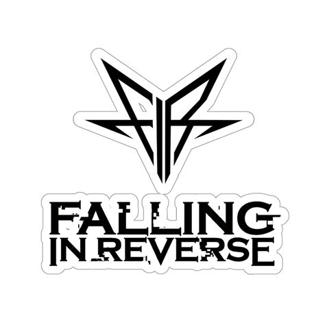 Falling in Reverse Logo Sticker Rock Merch Ronnie Radke Tour - Etsy