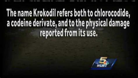 Facts about Krokodil, the "flesh-eating drug"