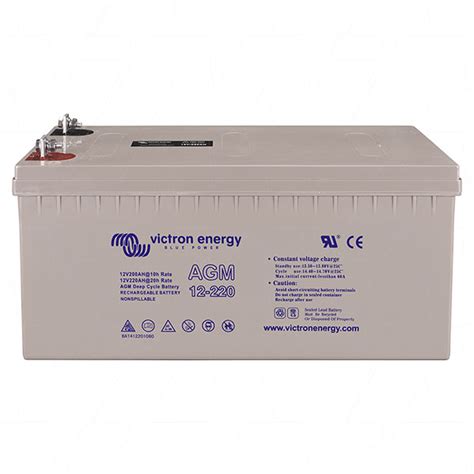 Victron 12V 220Ah AGM Deep Cycle Battery BAT412201085 - Every Battery