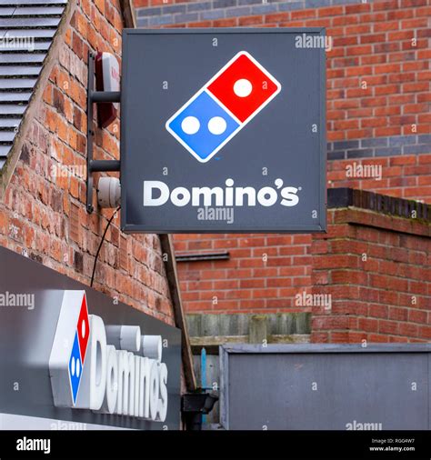 Dominos pizza logo hi-res stock photography and images - Alamy