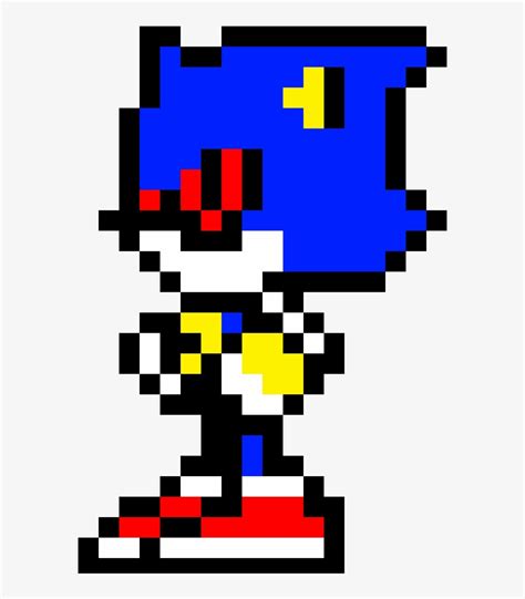 Easy Pixel Art Sonic