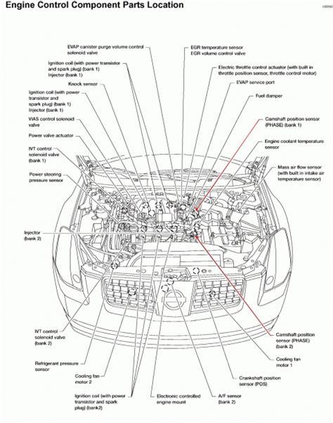 2006 Nissan Altima Motor Mount Diagram