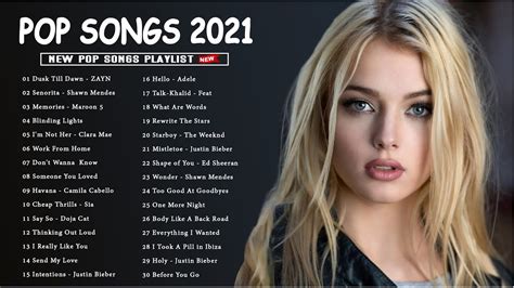 Pop Music 2021(2021 New Song) 🍉 Pop Hits 2021 New Popular Songs 🍉 Best ...