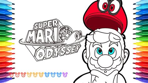 Incroyable Coloriage Mario Odyssey A Imprimer Images How To Draw | My XXX Hot Girl