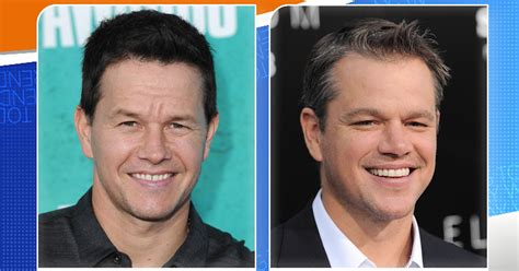 Mark Wahlberg gets mistaken for Matt Damon