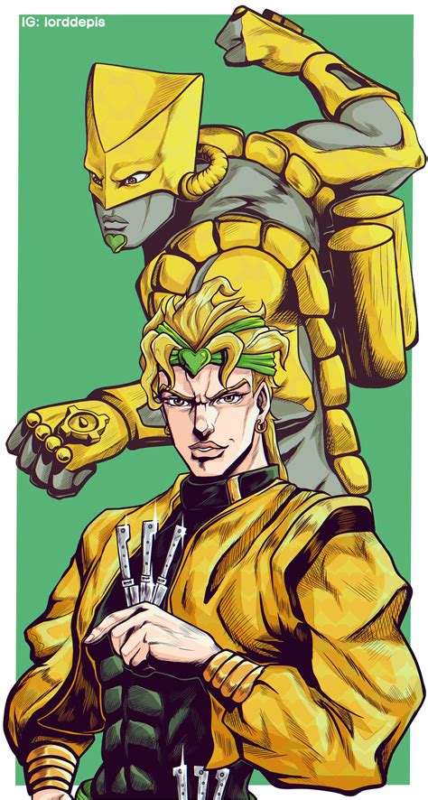 Dio and The World Wallpaper [Fanart] : r/StardustCrusaders