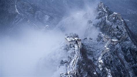 Magnificent Jiankou Great Wall in Beijing covered with snow - CGTN