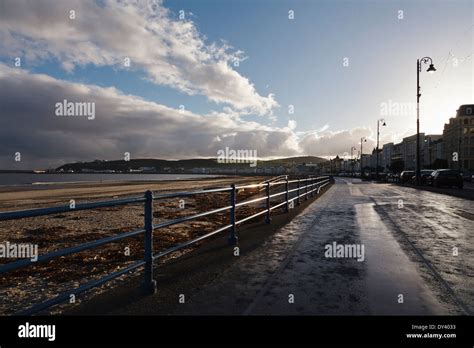 Evening light on The Promenade, Douglas, Isle of Man Stock Photo - Alamy