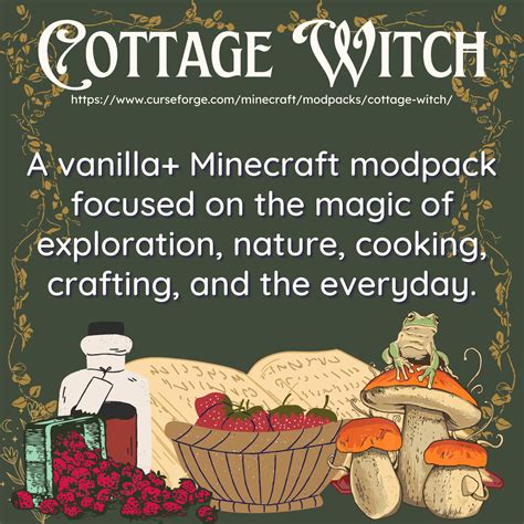 Cottage Witch Minecraft Modpack