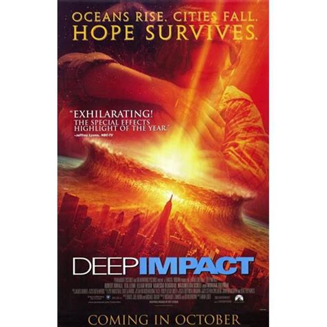 Deep Impact Movie Poster - 11 x 17 in. - Walmart.com