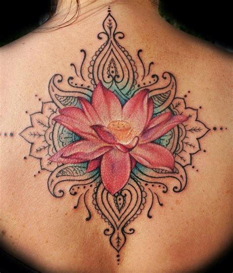 30 Awesome Lotus Flower Tattoo Design