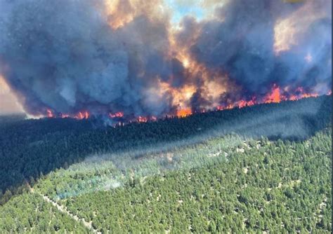 Two out of control wildfires spark evacuation orders in British ...