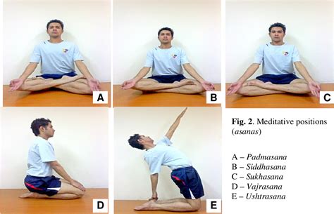 Figure 2 from Effects of selected meditative asanas on kinaesthetic ...