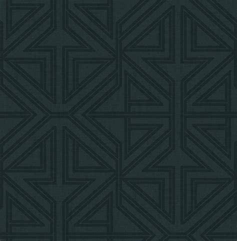 Kachel Teal Geometric Wallpaper - The Wallpaper Guy