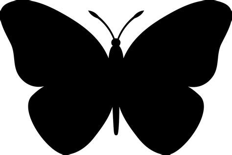 Butterflies Clipart Black And White - ClipArt Best