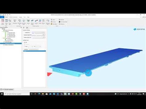 Concrete Slab Bridge - SOFiSTiK Tutorials 2024