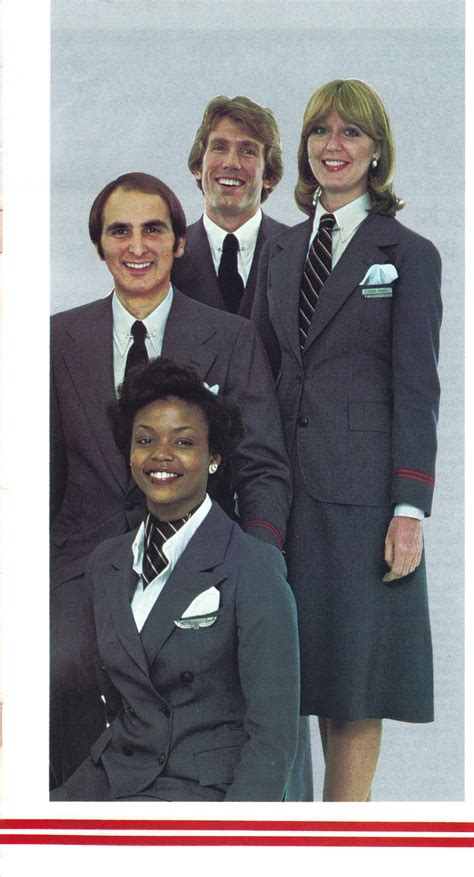 Airlines Past & Present: TWA Flight Attendant Uniforms 1980's