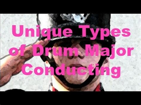 Unique Types of Drum Major Conducting - YouTube