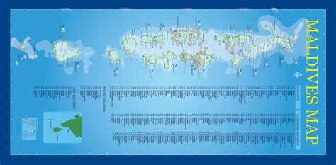 Detailed resorts map of Maldives | Maldives | Asia | Mapsland | Maps of ...