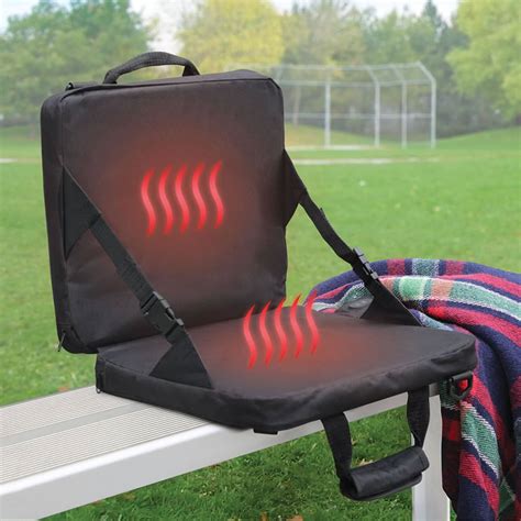 Heated and Massaging Stadium Seat Cushion | The Green Head