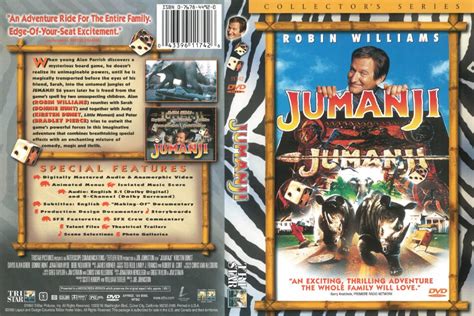 Jumanji (1995) R1 DVD Cover - DVDcover.Com