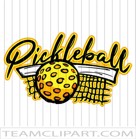 Pickleball Clip Art | Quality Clipart Images | AI JPG EPS PNG