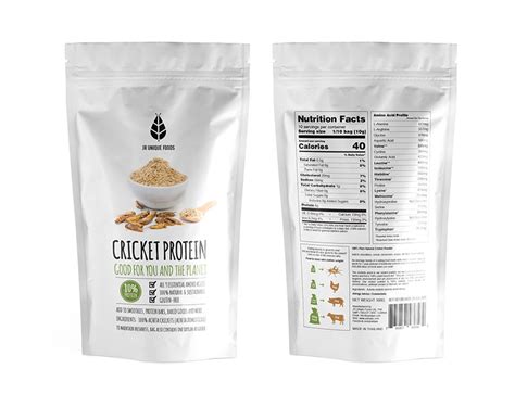 Cricket Powder (Acheta Domesticus) - JR Unique Foods Ltd