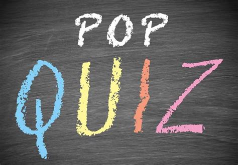 Pop Quiz -- Microsoft Certified Professional Magazine Online