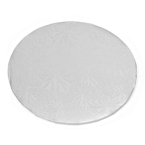 Foil Covered Cake Board 8 5pc/pack - Silver