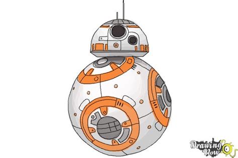 How to Draw Bb-8 from Star Wars Vii - DrawingNow