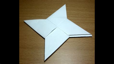 How To Make a Origami Ninja Star (Shuriken) - Paper on You Tube - YouTube