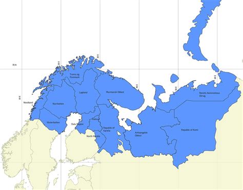 Barents Sea Map