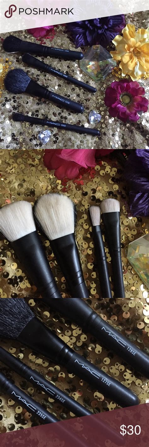 💕Mac Brushes set💞 | Mac brushes, Mac cosmetics lipstick, Brush set