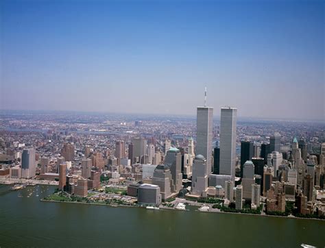 World Trade Center, New York City, taken two months before the 9/11 ...