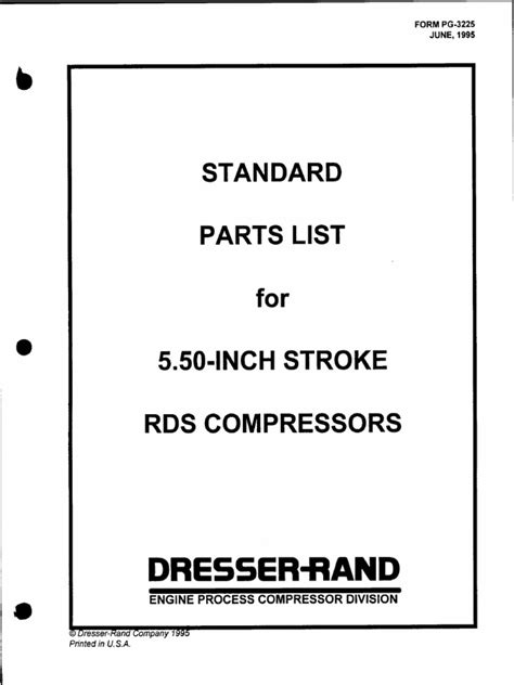 Dresser Rand RDS | PDF