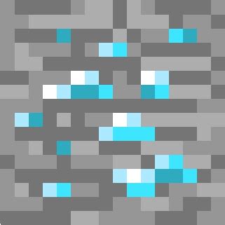 Download Minecraft Diamond Ore Pixel Art Maker - Minecraft Iron Ore Block PNG Image with No ...