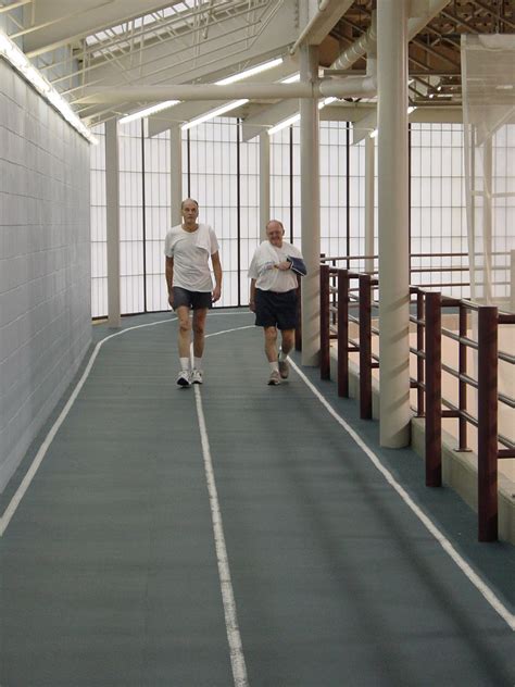 Indoor Track at Triphahn Center - Hoffman Estates Park District