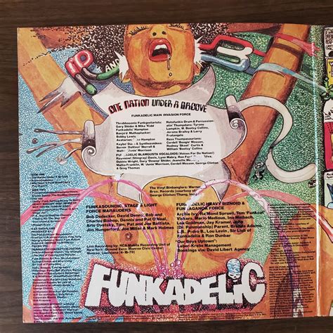 1978 Funkadelic-one Nation Under A Groove LP BSK 3209 Free - Etsy